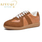 AIYUQI Baskets Femme  Nouveau Cuir Véritable Dames