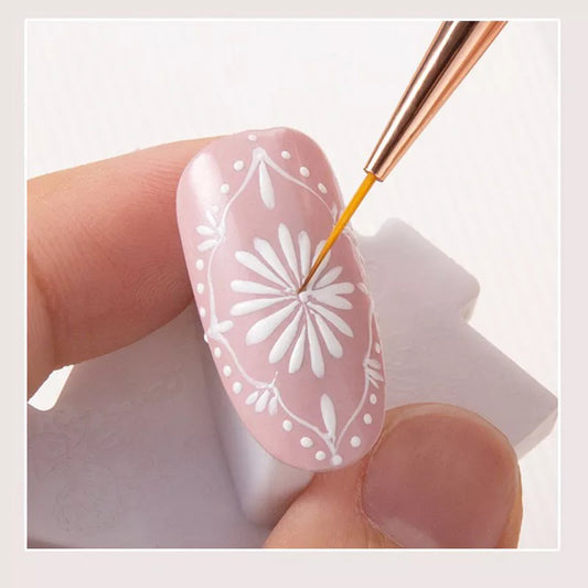 Pinceau Nail Art à Rayures Françaises