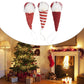 3Pcs Mini poupée de Noël suspendue arbre de Noël pendentif poupée en peluche