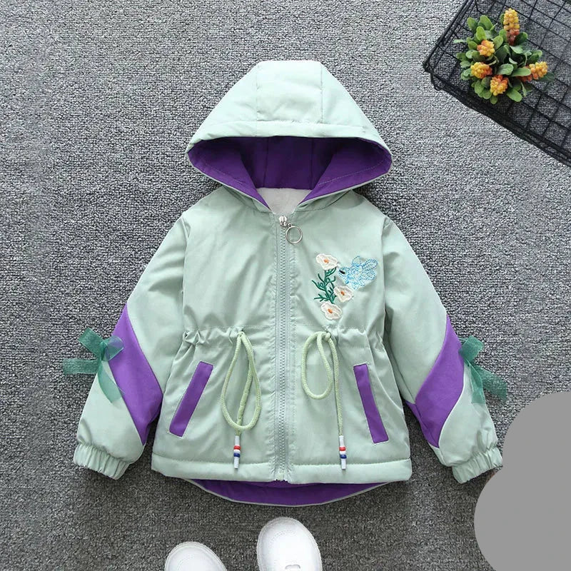 Manteau à  Capuche Pour Princesse 2 - 8 ans