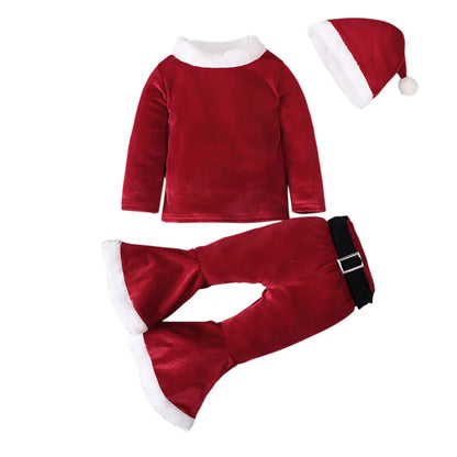 Costume de Noël elfe vert pour filles, ensemble de vêtements pour enfants, tenue de fête de Noël, costume de festival, utilisé pour les tout-petits, nouvel an