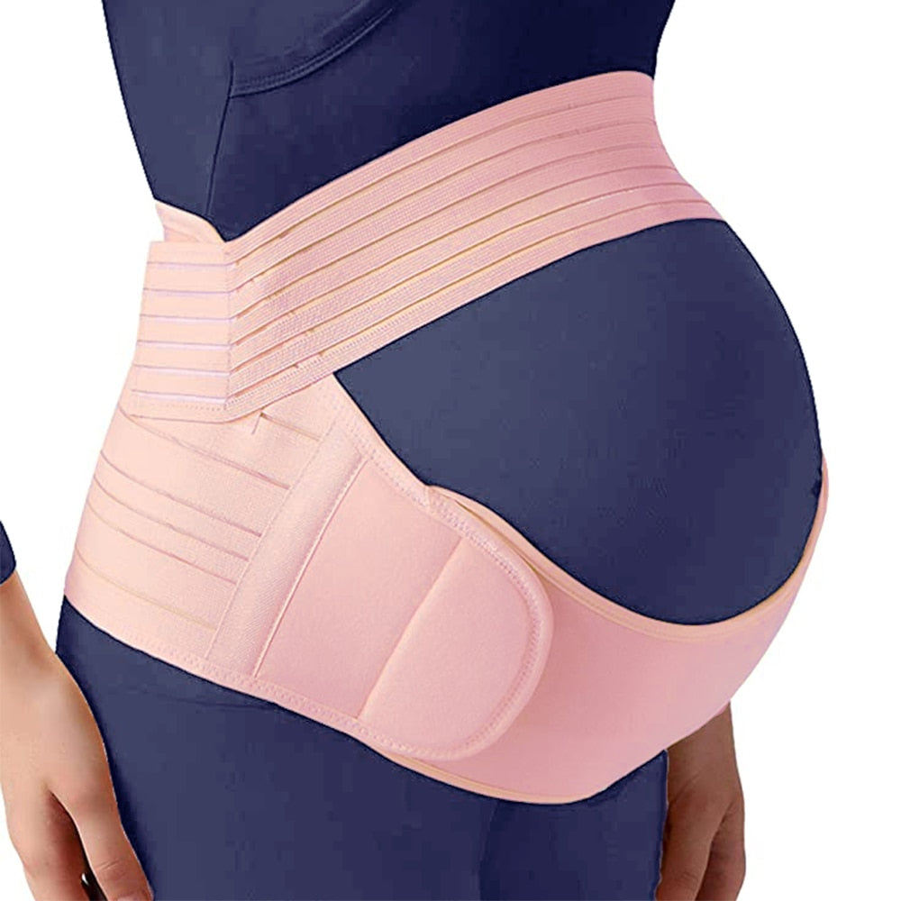 Femme Enceinte Ceinture - Ceinture de Maternité Soutien Lombaire et Abdominal pour Femme Enceinte - Bandeau de Grossesse Elastique et Comfortable - Gaine Abdominale Respirable