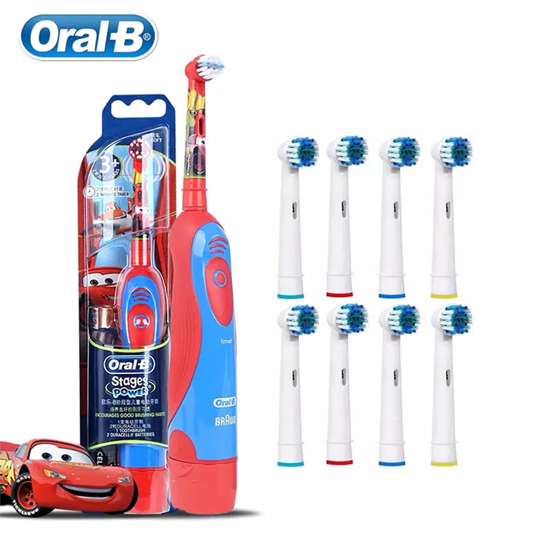 Oral B Electric brosse à dents | 8 Recharges Supplémentaires Gratuites