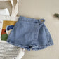 Short en denim pour fille