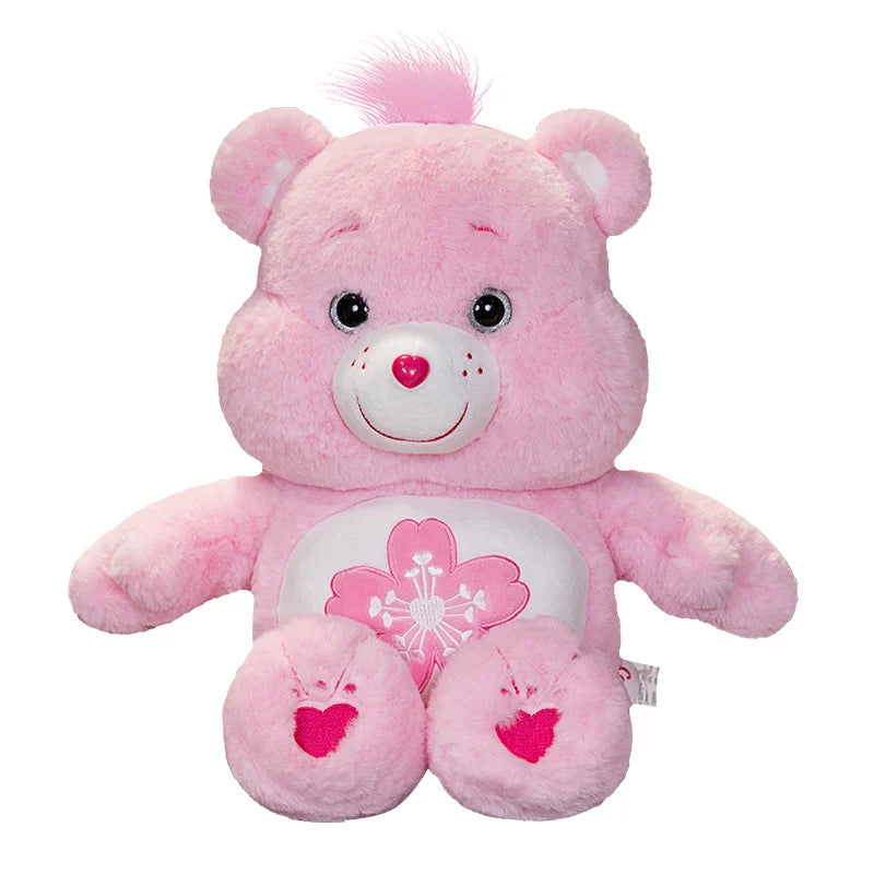 Ours en peluche Kawaii rose Sakura, joli ours de dessin animé, poupées en peluche douces, jouets mignons, cadeau pour filles 22 cm, 33 cm, 45cm