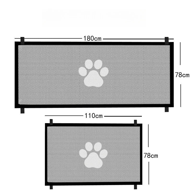 Parc à Bébé Clôture Pliante Portable pour Animaux de Compagnie Clôture de Sécurité pour Chiens Adaptée aux Clôtures pour Animaux de Compagnie Intérieures et Extérieures Blanc