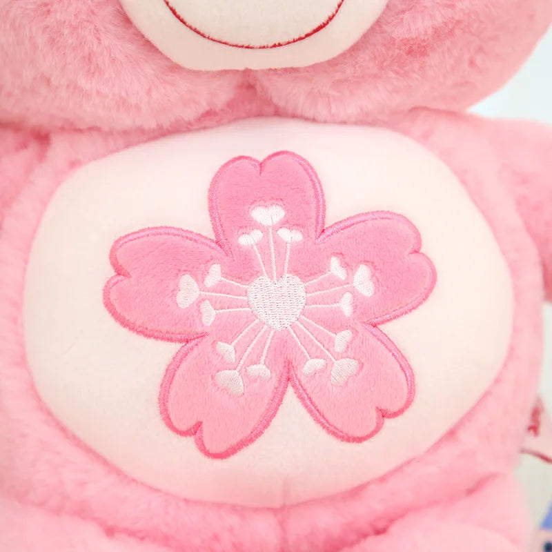 Ours en peluche Kawaii rose Sakura, joli ours de dessin animé, poupées en peluche douces, jouets mignons, cadeau pour filles 22 cm, 33 cm, 45cm