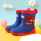 Chaussures Bottes de pluie Garçon Dessin animé Spiderman Captain America Printemps Imperméable