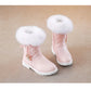 Bottes en peluche Pour Fille