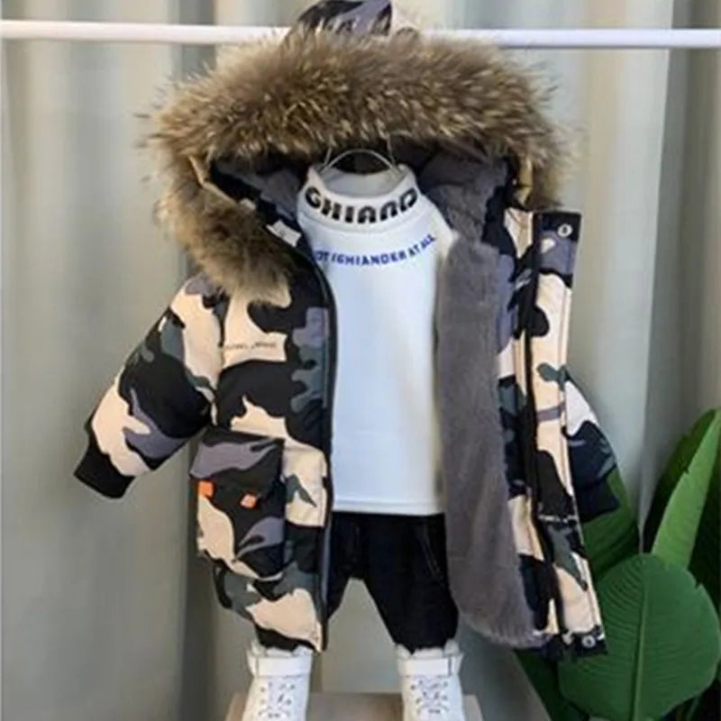 Doudoune Manteau pour garçon 2-8 ans