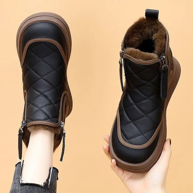 Rinse-Bottes de neige imperméables pour femmes