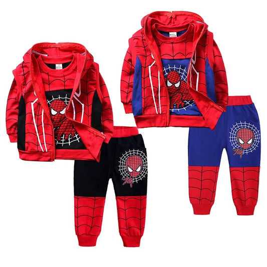 Ensemble Vetements pour Garçon Spiderman 3 Piéces