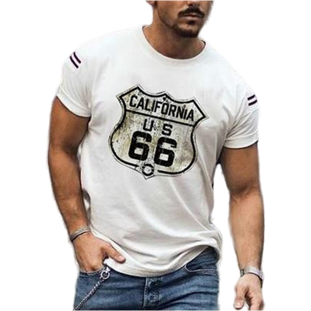 T-shirt à Manches Courtes pour Homme. T-SHIRT