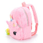 Sac à dos en peluche de dessin animé mignon pour enfants, sac à dos pour fille, sac à livres scolaire, école maternelle et primaire