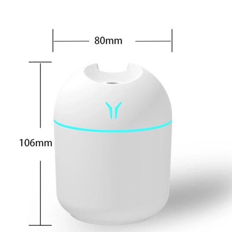 Mini humidificateur d'air USB, diffuseur d'huiles essentielles d'arôme pour la maison et la voiture