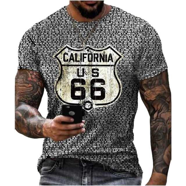 T-shirt à Manches Courtes pour Homme. T-SHIRT