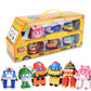 Jouets Robocar Poli Amber Roy Helly Assemblée véhicule Transformé Modèle de Voiture