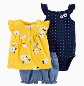 Vétements Pour Bébé 3 PIECES EN COTON