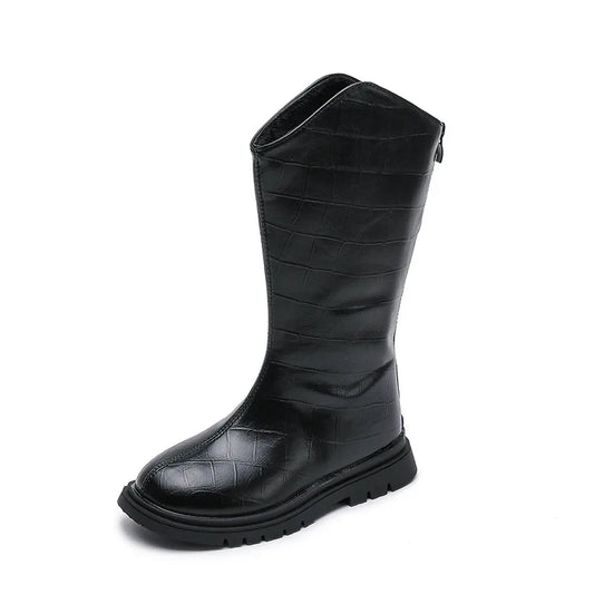 Bottes Pour Fille Cuir Hiver 26-37