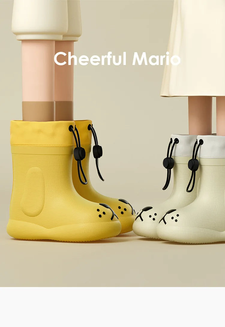 Oligstock - Bottes de pluie imperméables pour enfants