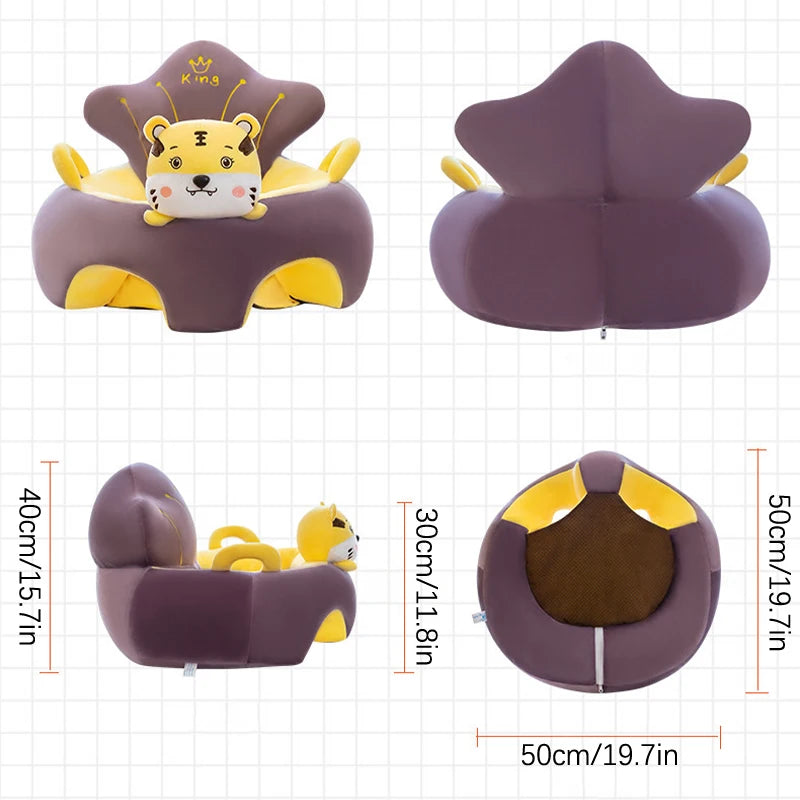 Fauteuil canapé pour enfant, chaise d'apprentissage agrandie et épaissie, cadeau de Pâques