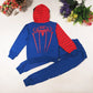 Dessin animé super-héros enfants costume bébé garçon vêtements ensemble printemps manteau enfant pantalon 2pcs pas cher