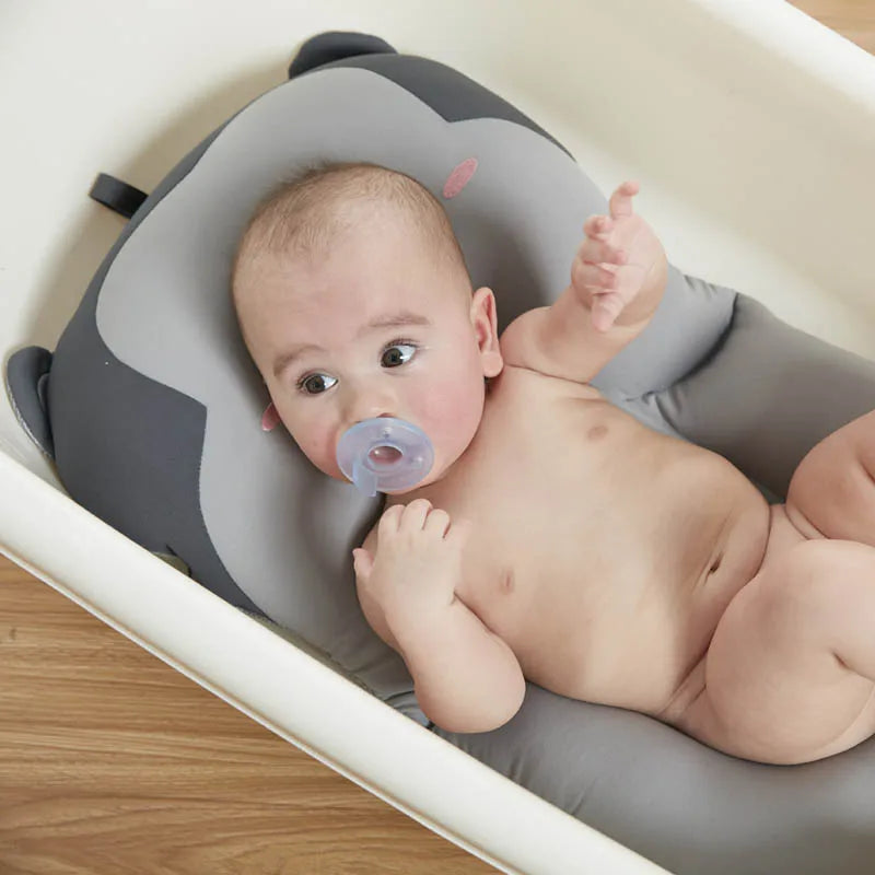 Siège de baignoire pliable en forme de singe pour bébé