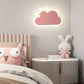 Applique murale de chambre d'enfants chambre de filles,  rose