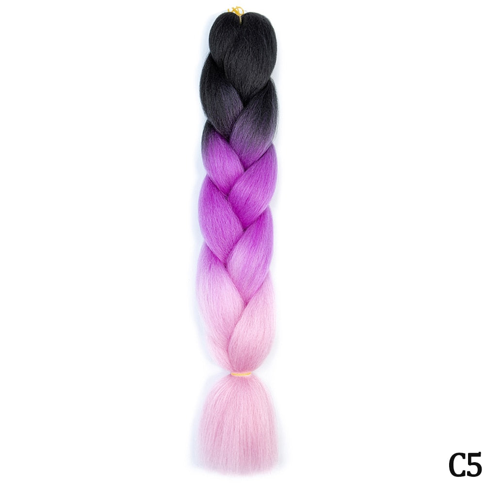 Jgreeting-Extensions capillaires synthétiques pour femmes.