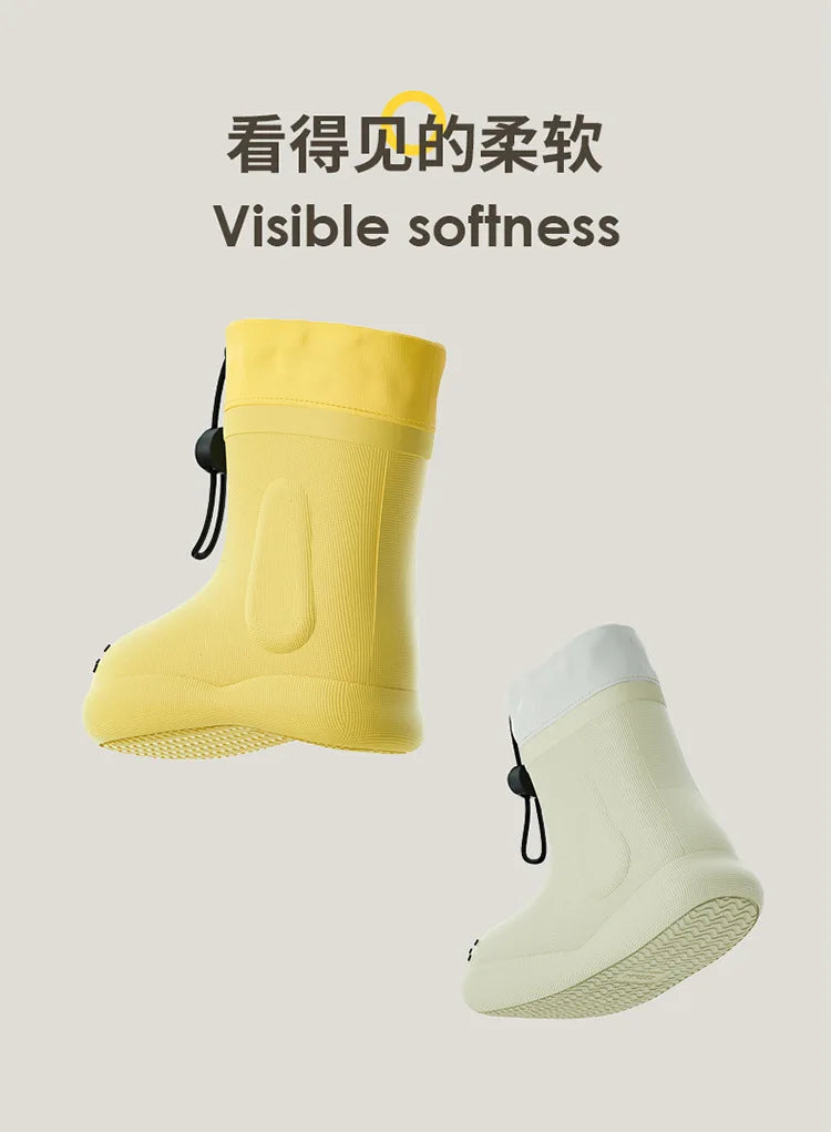 Oligstock - Bottes de pluie imperméables pour enfants