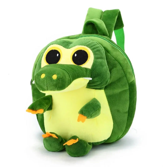 VEghee Dinosaure Sac à Dos pour Maternelle, Sac à Dos de Maternelle, Sac à Dos Enfant pour Garçons et Filles Petit Mignon Sac à Dos Maternelle Animal 3D Doux Peluche Cartable Bébé