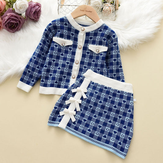 Cardigan En Jupe Fille