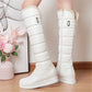 Hiver chaud rose blanc neige bottes femmes et filles