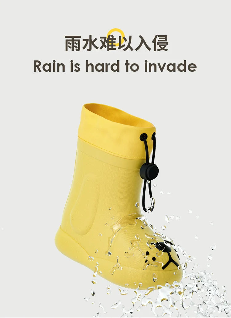 Oligstock - Bottes de pluie imperméables pour enfants