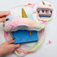 Balakaka 2Pcs Sac à Dos pour Enfants de 3 à 8 Ans, Peluche Licorne Cat Sac a Dos Peluche Sac a Dos Kawaii Filles Cadeaux, Animé Mignon Sacs d'école pour la Maternelle