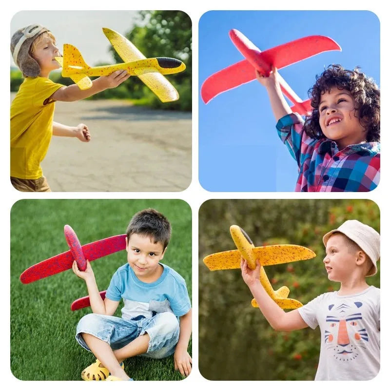 Avion En Mousse Avec Lanceur Catapulte