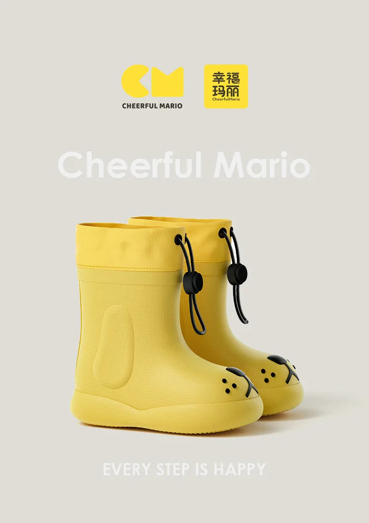 Oligstock - Bottes de pluie imperméables pour enfants