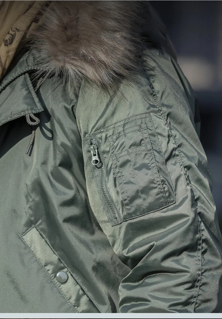 Veste tactique d'hiver en polaire pour homme