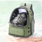 Sac de transport transparent pour chat de compagnie Sac à dos de voyage en plein air pour chats Petits chiens Sac de transport de chat respirant