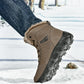 Nouveau Hiver Hommes Bottes  Chaud Hommes Chaussures Imperméable Antidérapant En Peluche