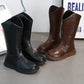 Bottes Pour Fille Cuir Hiver 26-37