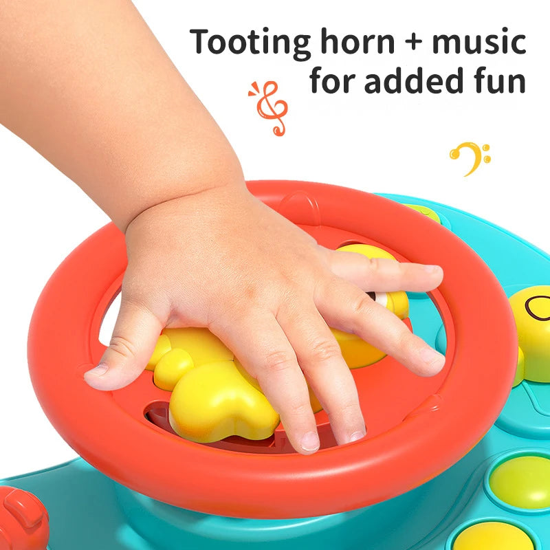 Montessori enfants tôt éducatif multifonctionnel sonnant avec lumière musical jouets cadeaux