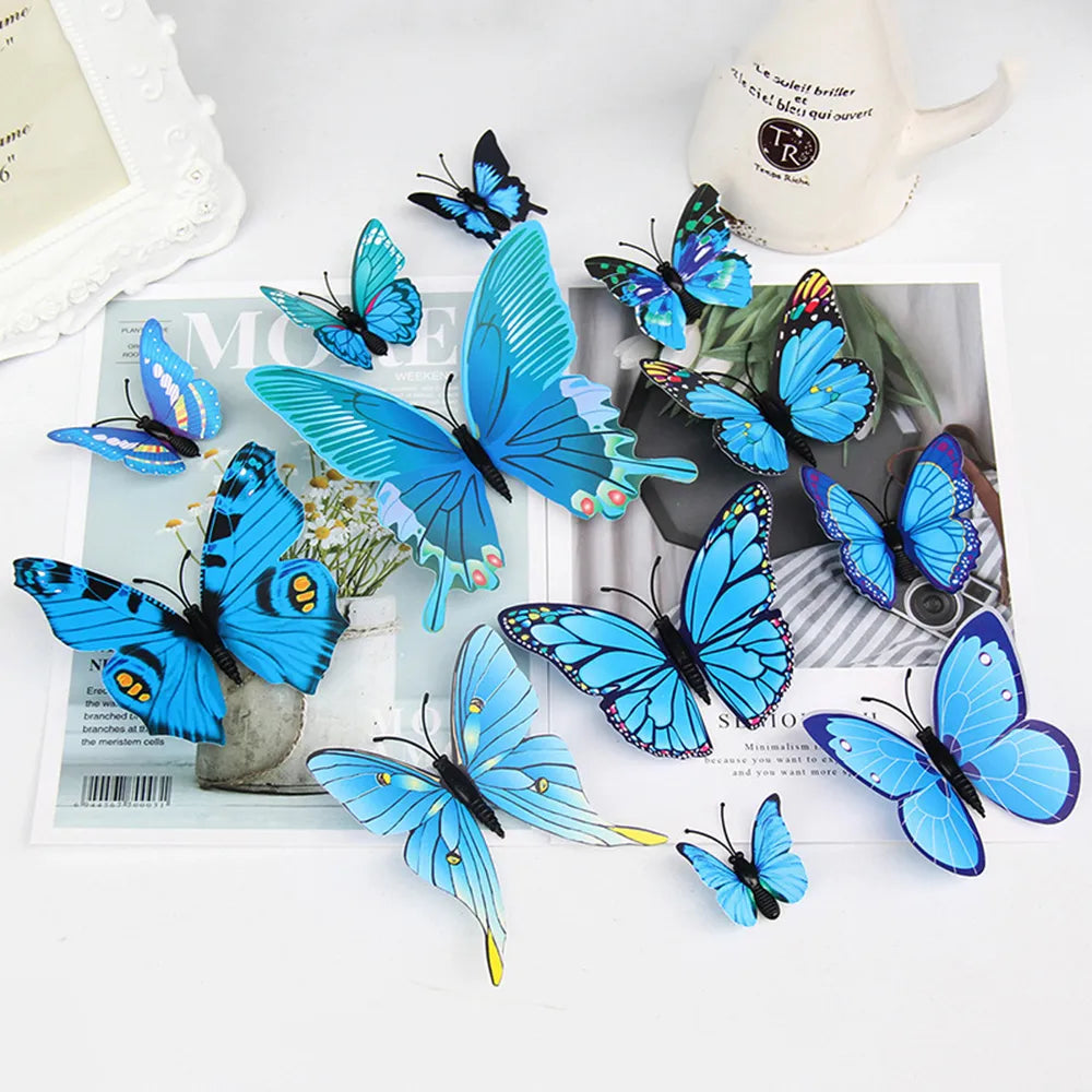 autocollants-3d-avec-des-papillons-blue-fonce