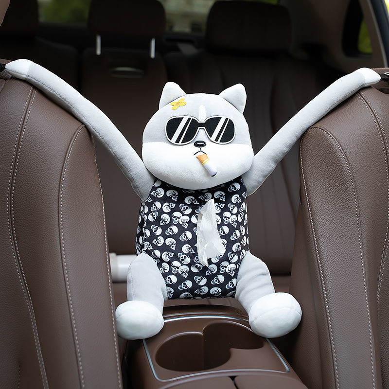 boite-a-mouchoirs-de-voiture-tiger-coton