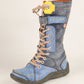 bottes-dhiver-pour-femme-blue-pas-cher