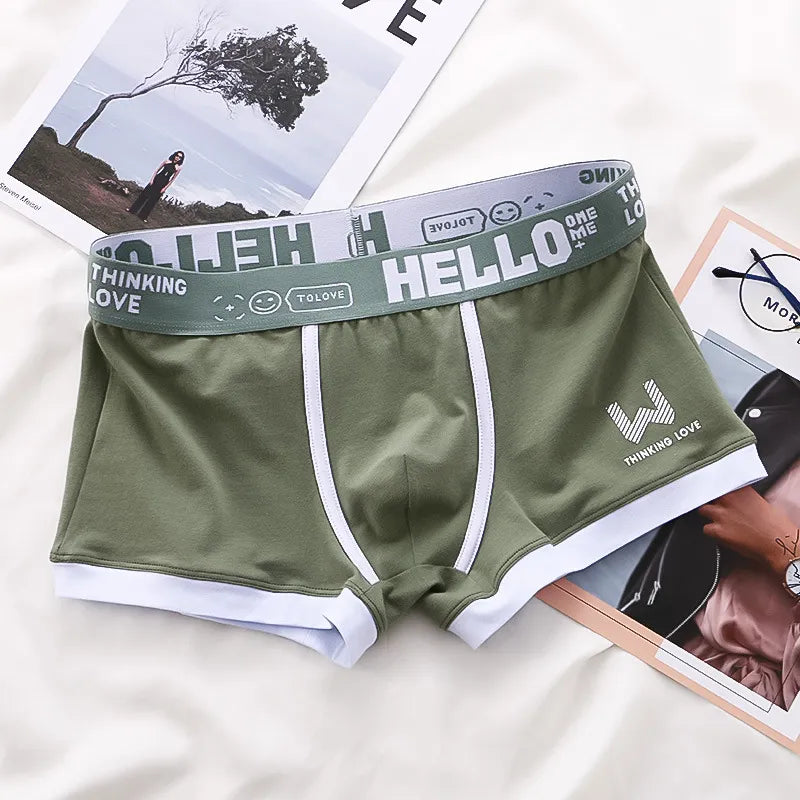 boxer-homme-vert-blanc