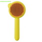 brosse-pour-chat-jaune