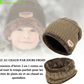 Ensemble bonnet et écharpe de cou pour enfants