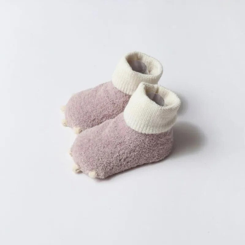 chaussete-bebe-blanc-rose