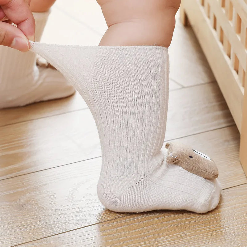 chaussete-ours-bebe-blanc